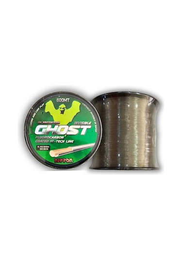 Nippon Ghost 600m 0.403mm Fluorocarbon Kaplama Misina