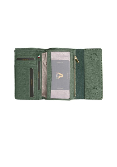 Green Cüzdan & Kartlık Kadın Diğer 2784 Roncato Flother Skın Wallet Green