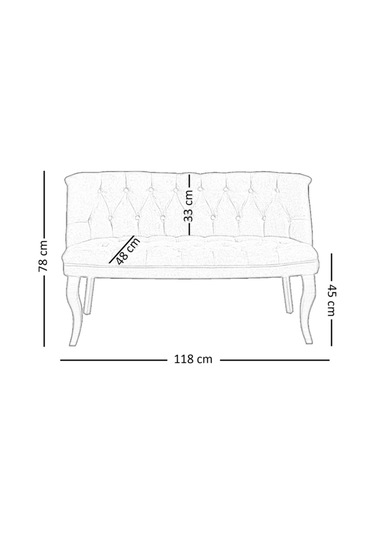 Kayser Home Çay Seti Koltuk Takımı Ofis Bahçe Balkon Oturma Grubu Berjer 2 1 1 Beyaz Ayak Mavi + Beyaz Ayak