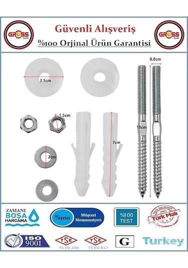 Lavabo Montaj Vida Seti -