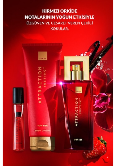 Attraction Instict Kadın Parfüm Edp 50 Ml. Çiçeksi