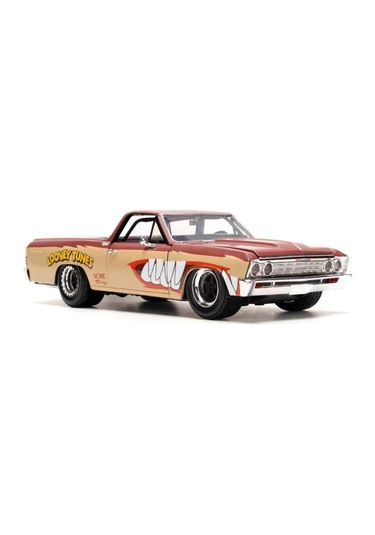 Simba Looney Tunes 1:24 Tasmanian & Chevy El Camino Figür Ve Araç 253255072 Kahverengi