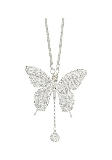 Rhinestone Kolye Araba Dikiz Aynası Yüksek Kaliteli Alaşım Kolye 1 Adet