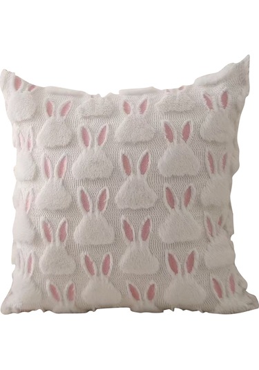 İşlemeli Paskalya Elemanları, Oturma Odası Ve Yatak Odası İçin Yeni Yastıklar, Paskalya Dekorasyonu, Tek Taraflı Baskı, Çekirdeksiz Yastık Kılıfı, 17,7 17,7 İnç, 1 Adet Diğer