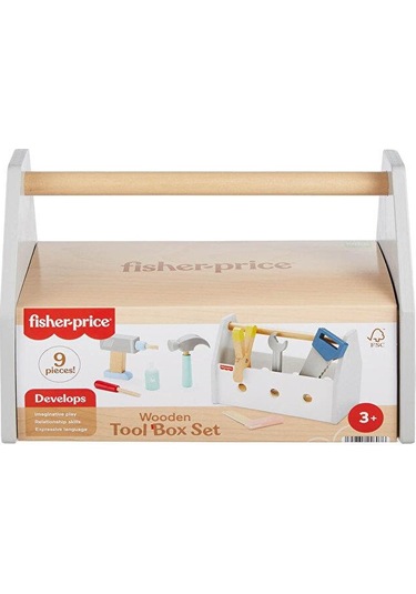 Fisher Price Ahşap Tamir Kutusu Seti Hyg50