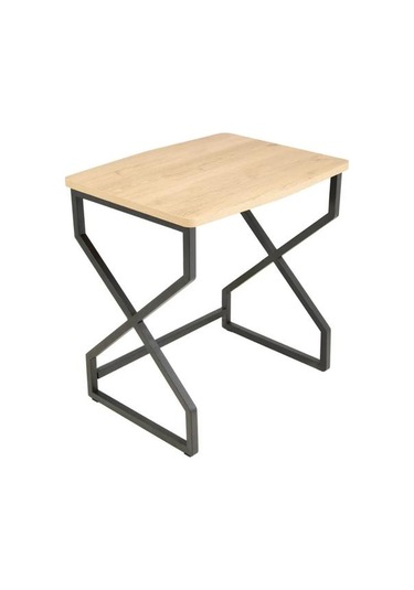 Just Home Pole Zigon Sehpa - Sepet / Siyah Sepet / Siyah