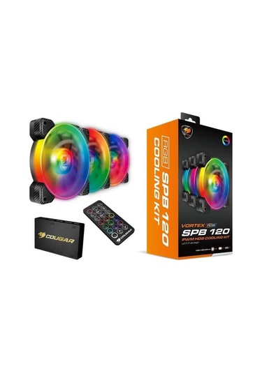 Vortex 3x120mm Rgb Spb Kasa Fan Kiti-127325