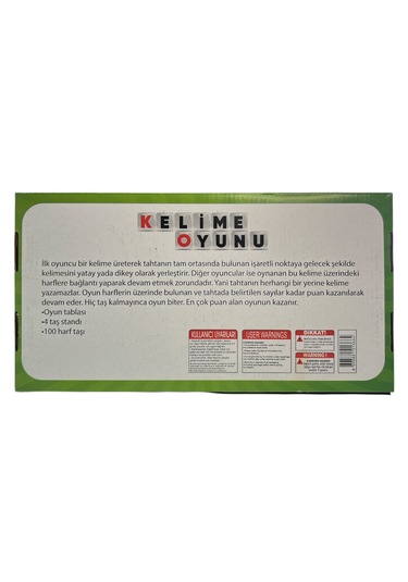 Kelime Oyunu Kutu Oyunu Eğlenceli, Hızlı Ve Zeka Geliştirici
