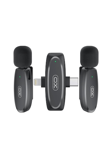 Mkf10 2'si 1 Arada Type-c Ve Lightning Kablosuz Mikrofon