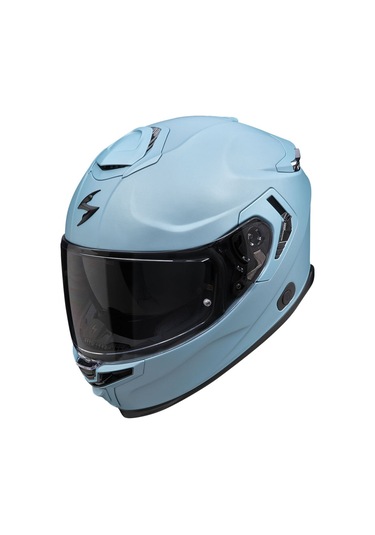 Scorpion Apex Exo-gt Sp Carbon Matrix Air Kapalı Motosiklet Kaskı Mavi Mavi