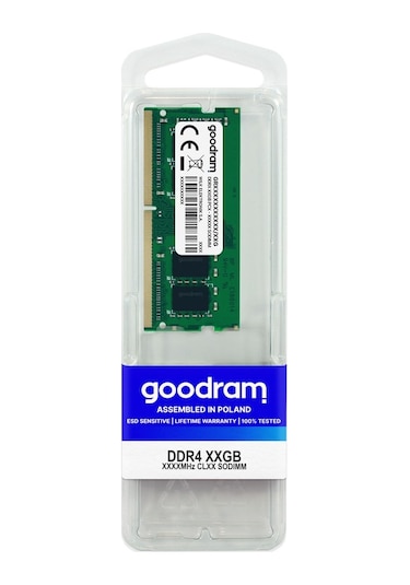 GoodRam 16GB DDR4 3200 MHz CL22 PC4-25600 1.2V SODIM Ram