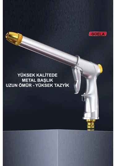 Metal Başlık Araba Balkon Bahçe Yıkama Yüksek Tazyiklik Full Set