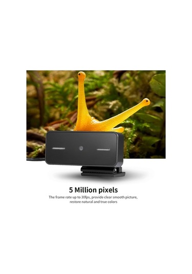 Dancemonkey 5mp Usb Kamera - Otomatik Odaklı, Mikrofonlu, Pc Ve Laptop İçin Kolay Kurulum