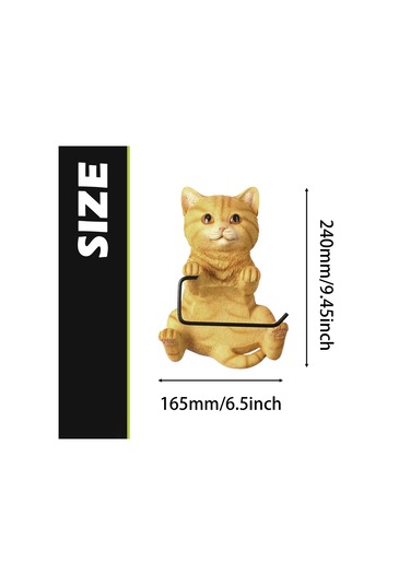 Suntek Tuvalet Kağıdı Rulosu Tutucu Komik Otel Tuvaleti Duvara Sarı