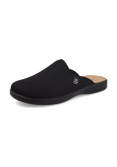 Terlik Erkek P7 118 Fb Fly Flot Cloth Slipper Black Siyah