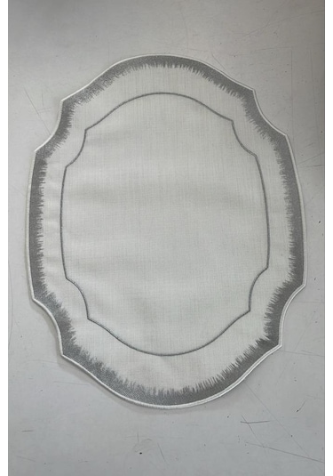 Roykıng Avangarde Dikdörtgen Gümüş 6 Lı Kumaş Supla Gümüş