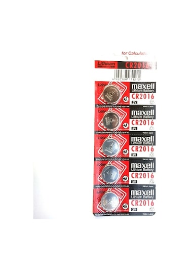 Maxell Cr2016 Lithium Pil 3 V.Cr-2016 2X5 10 Adet Pil