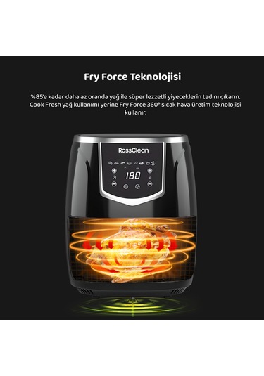 RossClean Cook Fresh Airfryer
