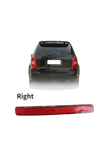 Leasetake Çift Arka Tampon Reflektörü Assy Arka Tampon Fren Lambaları Ssangyong Rexton Kyron 2006-2011 8390108b00 8390208b00