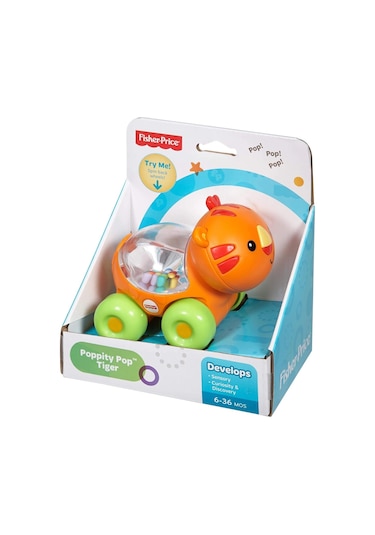 Fisher Price Poppity Araçlar -turuncu Aslan Cmv97