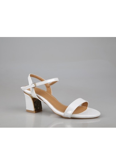 Miss Park Moda K316 Sedef Kadın Topuklu Ayakkabı Sedef