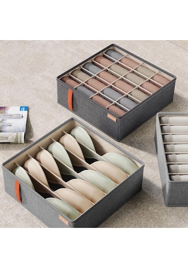 Açık Gri Kabine Çekmece İç Organizatör Kutusu Yatak Odası Gardırop Elbise Organizatör Pantolon T-shirt Eşarp Çorap Saklama Torbaları 20 Grid Açık Gri Açık Gri Kabine Çekmece İç Organizatör Kutusu Yatak Odası Gardırop Elbise Organizatör Pantolon T-shirt Eşarp Çorap Saklama Torbaları 20 Grid Açık Gri