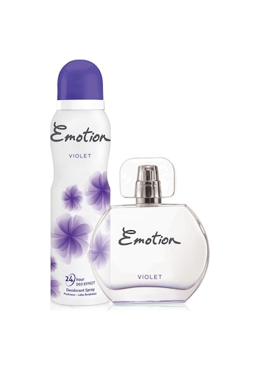 Emotion Violet Kadın Parfüm EDT 50 ML + Deodorant 150 ML