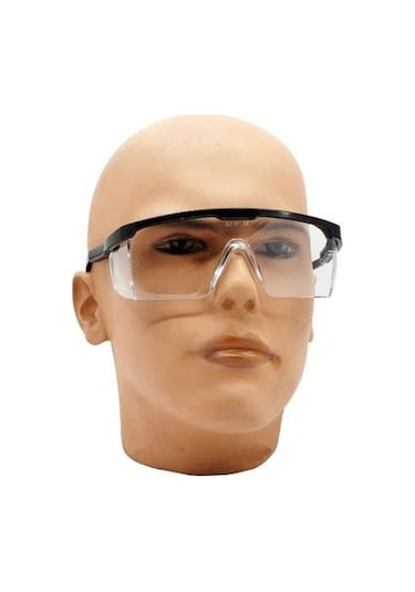 Klasik 400 Şeffaf Sapları Ayarlanabilir Koruyucu Gözlük