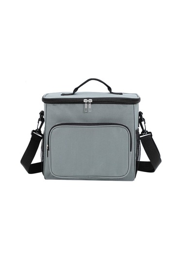 Öğle Yemeği İçin Yalıtımlı Soğutucu Çanta - Yüksek Kaliteli Gri Diğer