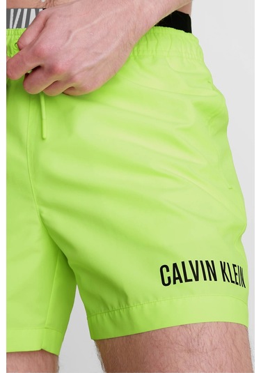 Calvin Klein Erkek Mayo Short Km0km00992 M0t Fıstık Yeşil