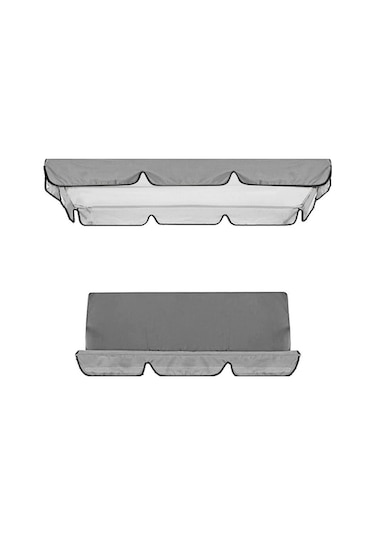 Ankatek Tente Suntek Su Seti Salıncak Magideal Gri Gölgelik Geçirmez Açık Uk Gri Gri