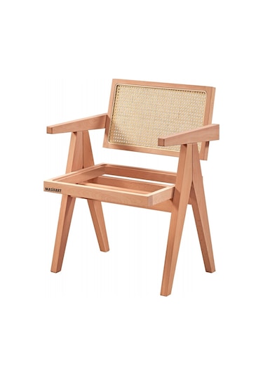 Masifart Flos Hasırlı Luna Berjer Cilasız Ham Diğer