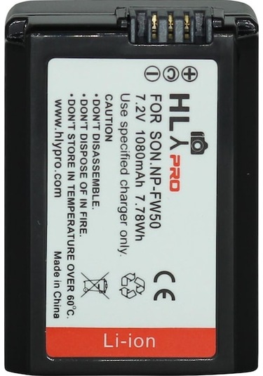Sony A7R Iı için Np-Fw50 Batarya Battery