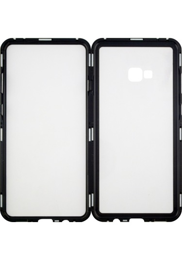 New Case Samsung Galaxy J4 Plus Uyumlu Arka Koruma Arka Koruma Kılıf - Mavi Mavi