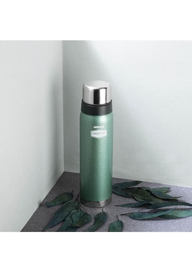 Haers Yeşil Paslanmaz Çelik Outdoor Termos Şişe 900ml