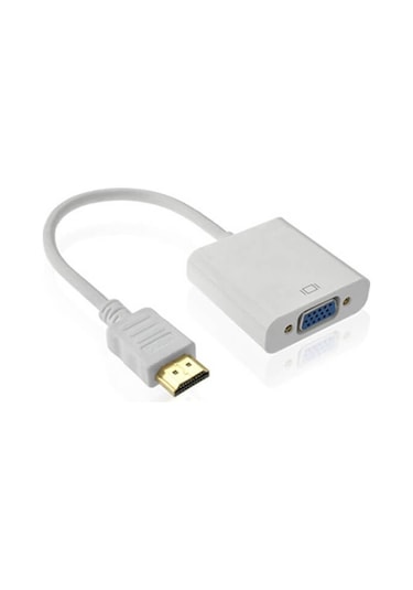 HDMI To Vga Çevirici Vga Projeksiyon Notebok Pc Uyumlu Kablo