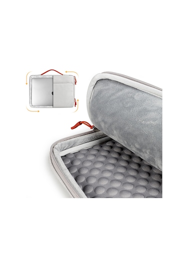 Cbtx ND03S Su Geçirmez 13.3" Laptop Taşıma Çantası  Gri