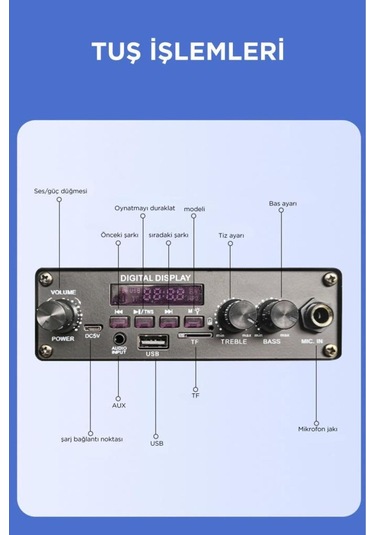 D26 Rgb Işıklı Mikrofonlu Kumandalı Usb/tf/fm/mıc/bt Bluetooth Hoparlör