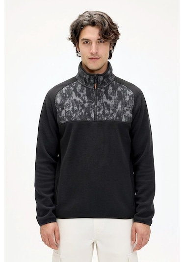 Bad Bear Erkek Nıght Too Much Half Zıp 25.02.12.031-c01 Siyah