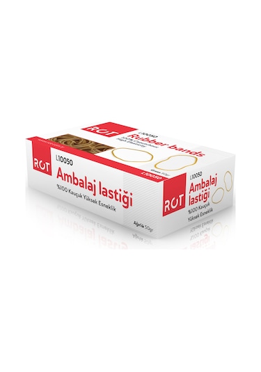 Daf Ambalaj Paket Lastiği 50 Gr. %100 Kauçuk