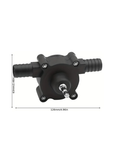 Chuangyinshop Portable Hand Drill Water Pump Centrifugal Suction Attachment For Garden Aquarium Water Transfer