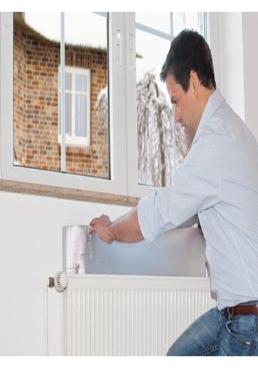 4 Adet Isı Yalıtım Levhası Petek Arkası Kalorifer Arkası Isı Izalasyon Levhası 100cmx50cmx5mm