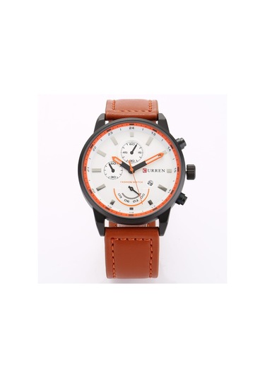 Curren M8217 Quartz Kol Saati-orjinal Kutusunda Beyaz Siyah