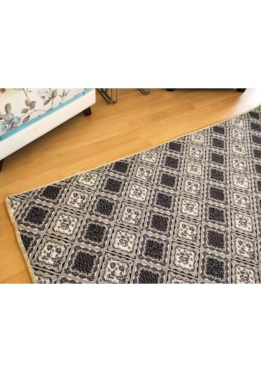 Algelsineve Babil Desen 4m2 Halı Örtüsü Mürdüm