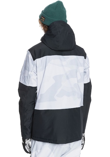 Quiksilver - Mıssıon Prınted Block Jk Renkli Beyaz