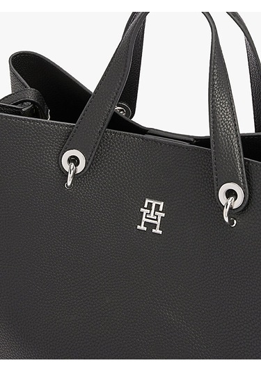 Tommy Hilfiger Kadın El Ve Çapraz Çanta Aw0aw15177bds Siyah