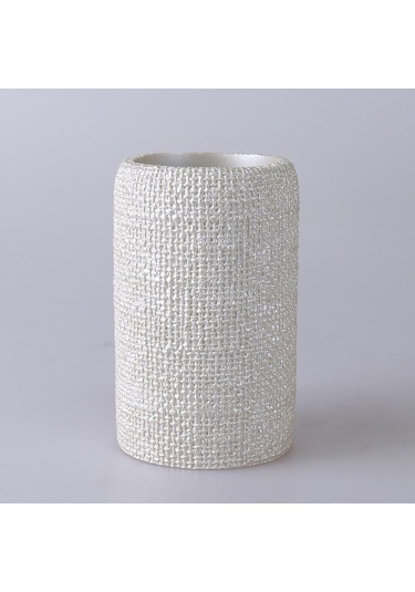 By Selim Natural İnci 5 Parça Polyester Banyo Seti İnci