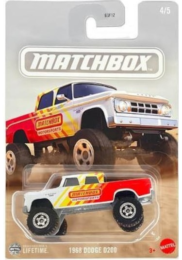 Matchbox 1968 Dodge D200 Ggf12 Jcg48