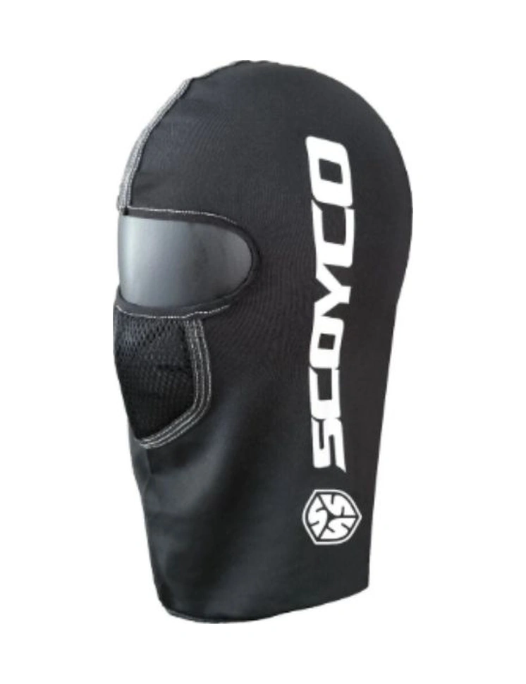 Motosiklet Ve Bisiklet Balaklava Motor Termal Maske Yüz Koruma Siyah Siyah