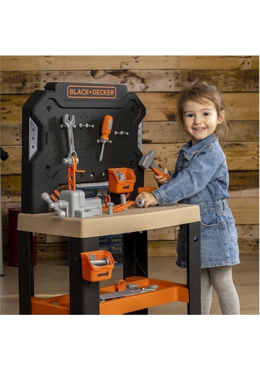 Smoby Black & Decker Bricolo Tamir Tezgahı 360739